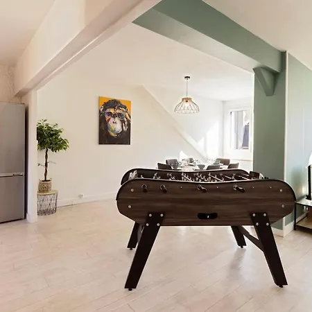 Le Convivial F - Equipe - Centre-ville Gare Апартаменты *